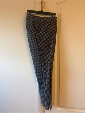 GAP Black & White Printed Women's Dress Pants